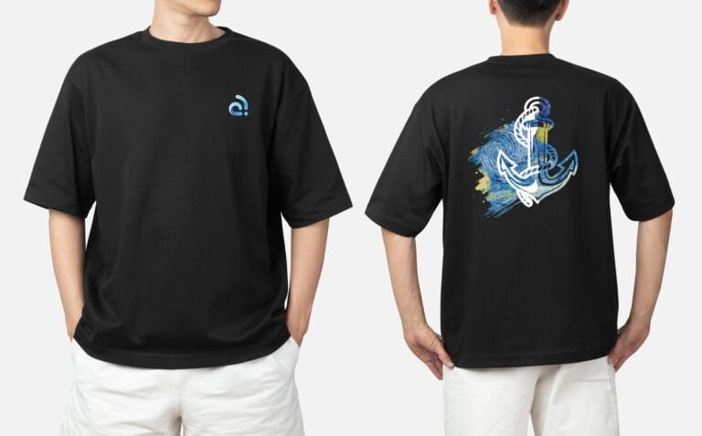 Anchor Tshirt Mockup