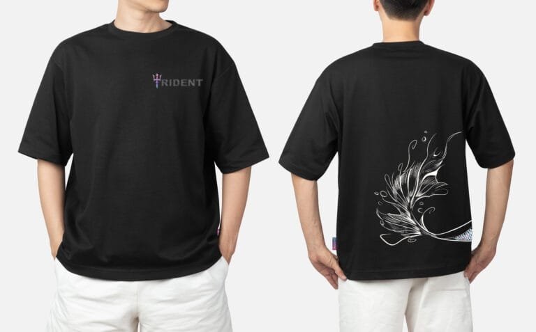 Trident Tshirt Mockup